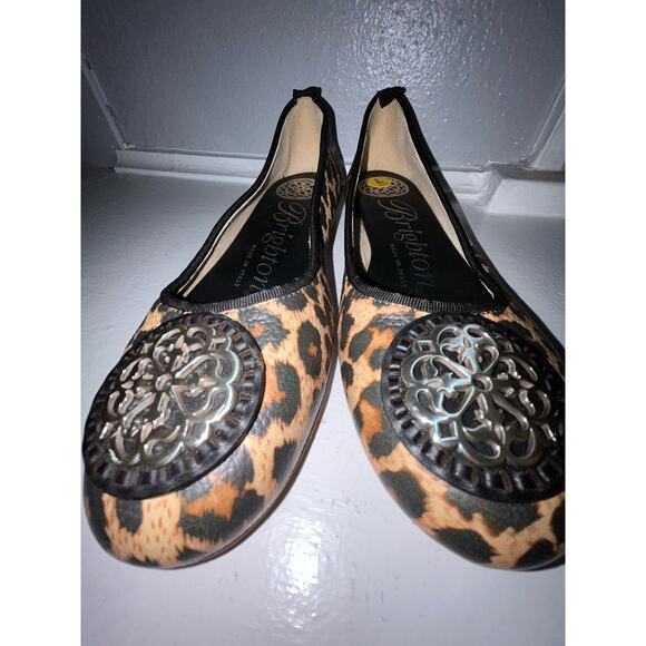 Brighton Aleta Ballerina Flats Leopard Print 7 – Chic & Classic NWOB - Picture 8 of 12